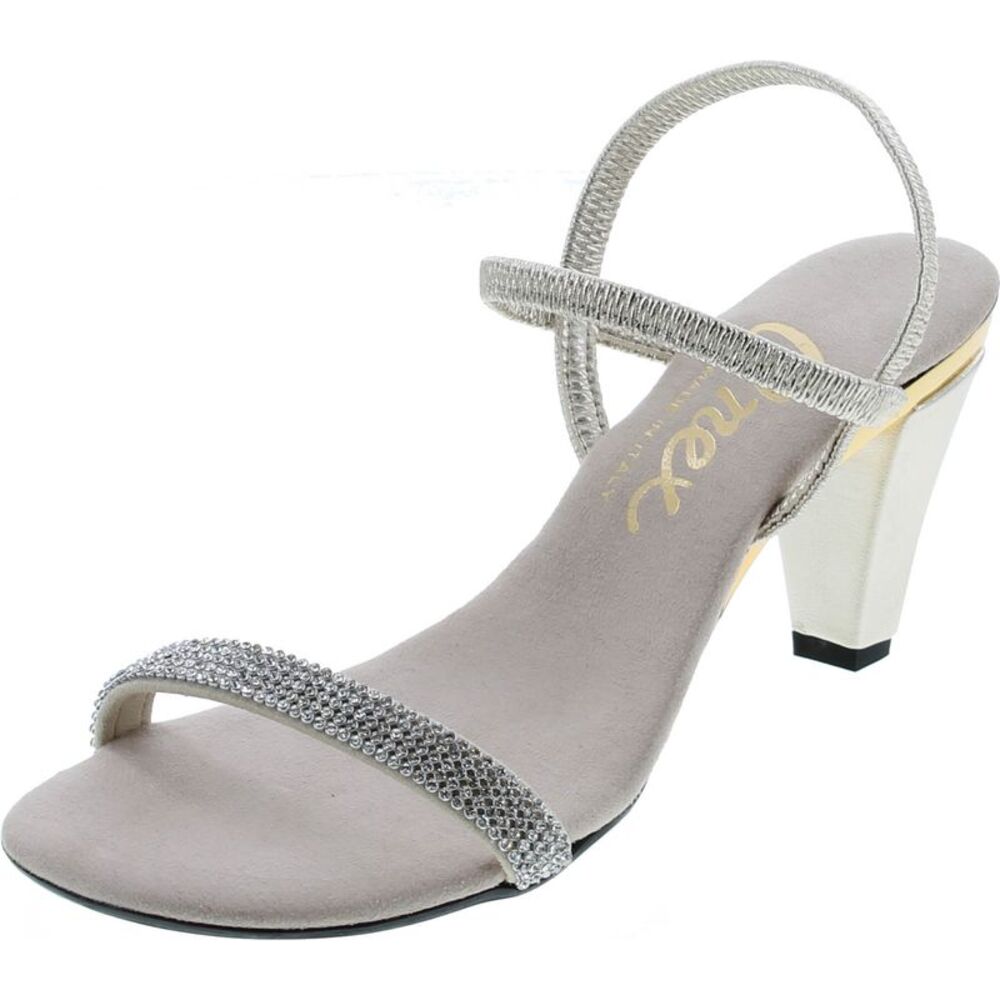 Onex Iced Platinum Womens sandals 10 NEW
